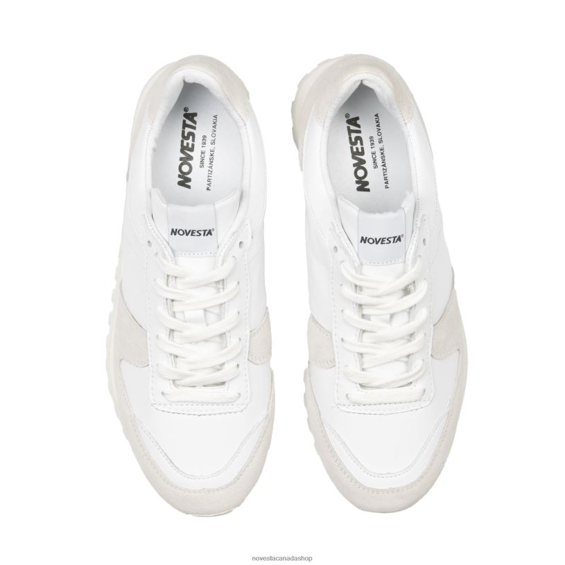 Marathon Leather All White Novesta Z8ZBL177 Sneakers