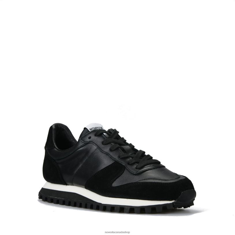 Marathon Leather Black Novesta Z8ZBL149 Sneakers