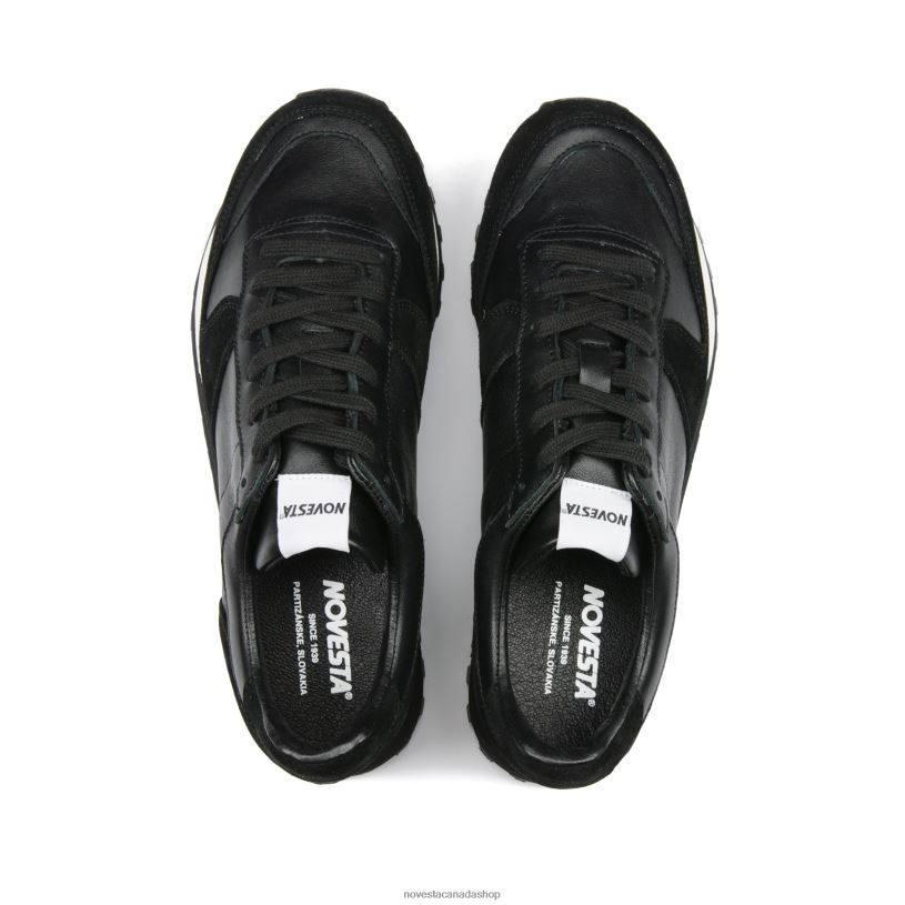 Marathon Leather Black Novesta Z8ZBL149 Sneakers