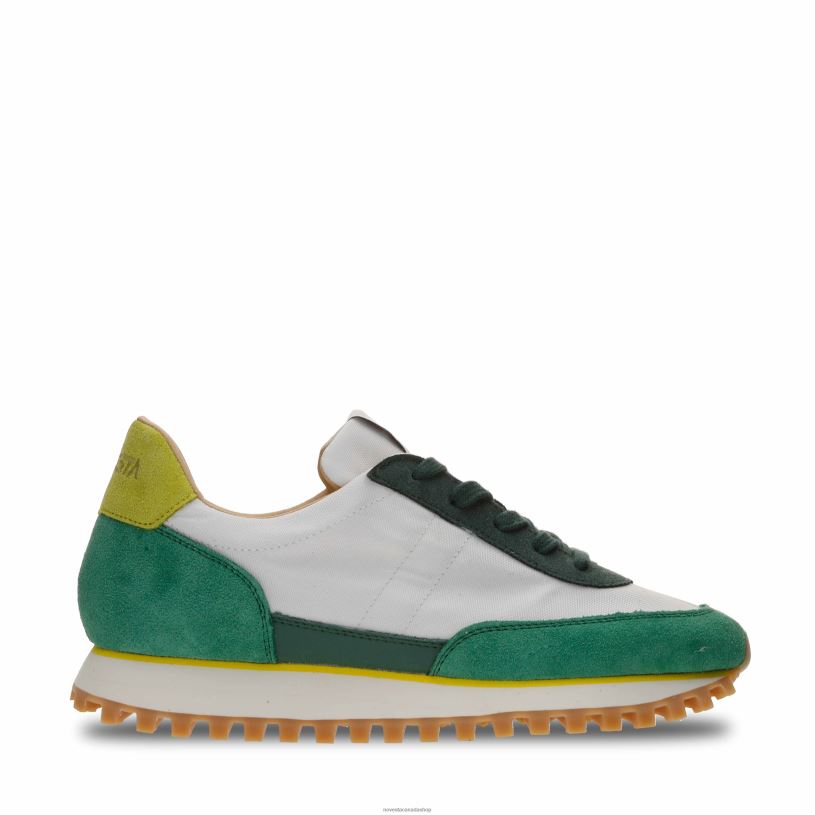 Marathon Run.Trail Wht-Grn/Ylw Novesta Z8ZBL113 Sneakers