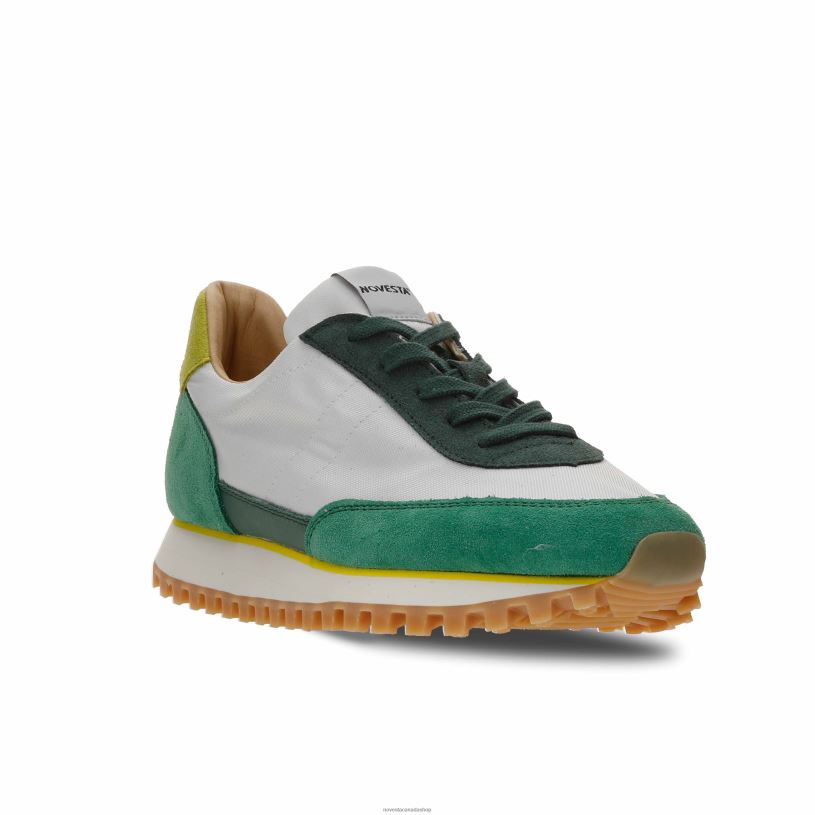 Marathon Run.Trail Wht-Grn/Ylw Novesta Z8ZBL113 Sneakers