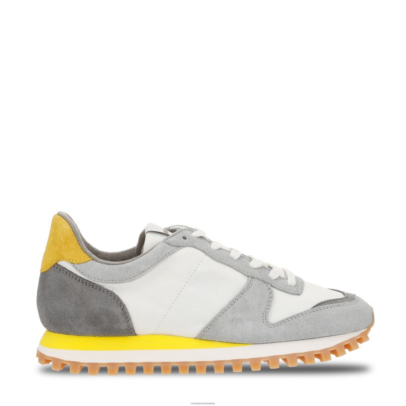 Marathon Trail White-Grey/Ylw Novesta Z8ZBL117 Sneakers