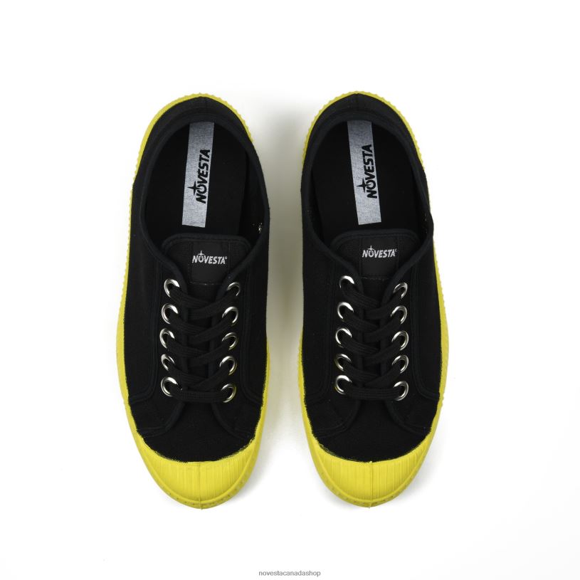 S.M. 60 Black/823 Yellow Novesta Z8ZBL36 Sneakers