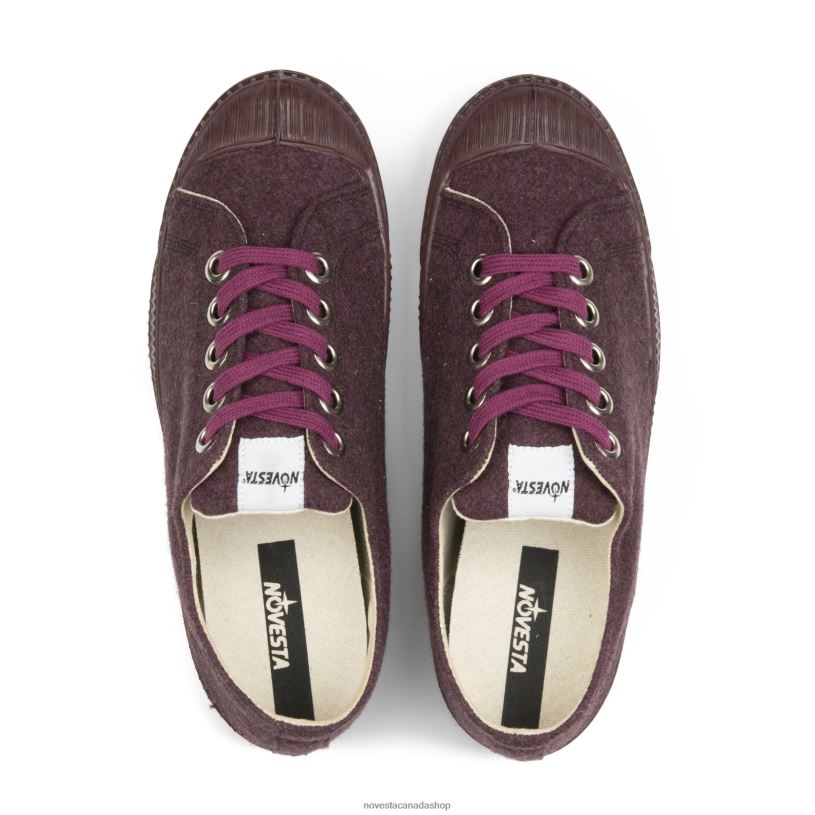 S.M.Felt Cherry/474 Bordo Novesta Z8ZBL59 Sneakers