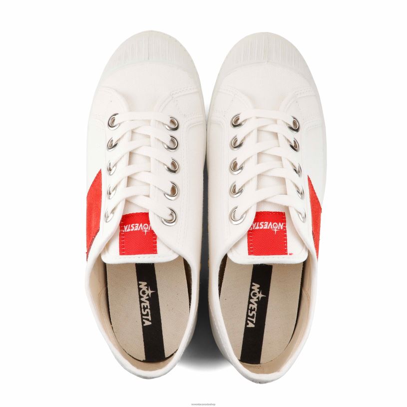 Star Master 10Wht-Red/110Wht Novesta Z8ZBL12 Sneakers