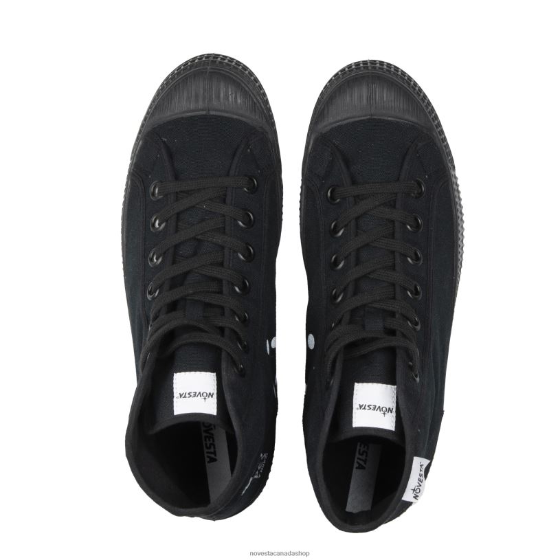 S.D. Pes V Nudzi All Black Novesta Z8ZBL216 Vegan Shoes