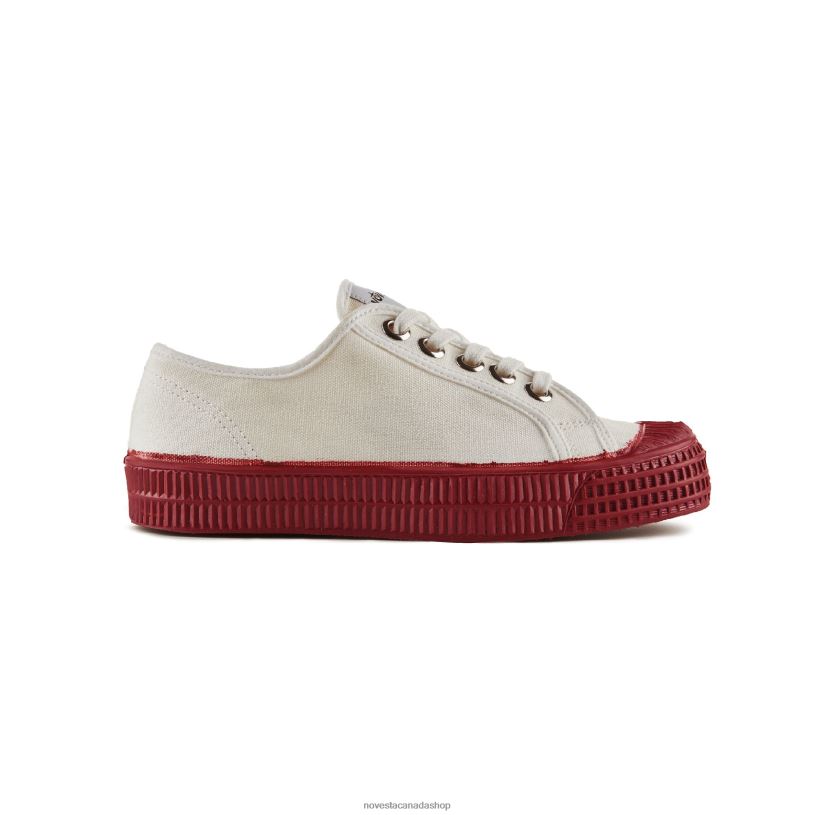 S.M.Kid 10 White/314 Red Novesta Z8ZBL272 Vegan Shoes