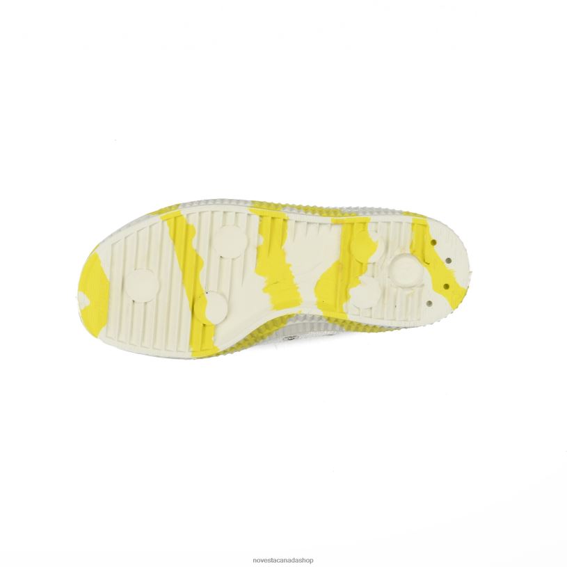 S.M.Kid Vel.Duo 10 Wht/823 Ylw Novesta Z8ZBL232 Vegan Shoes