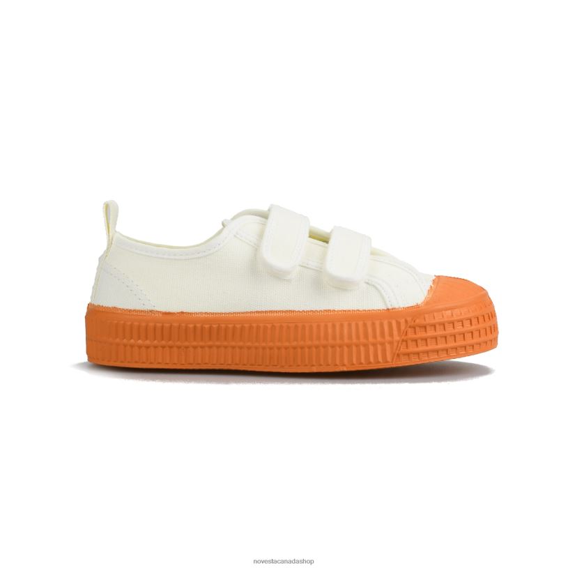 S.M.Kid Velcro 10 Wht/840 Oran Novesta Z8ZBL282 Vegan Shoes