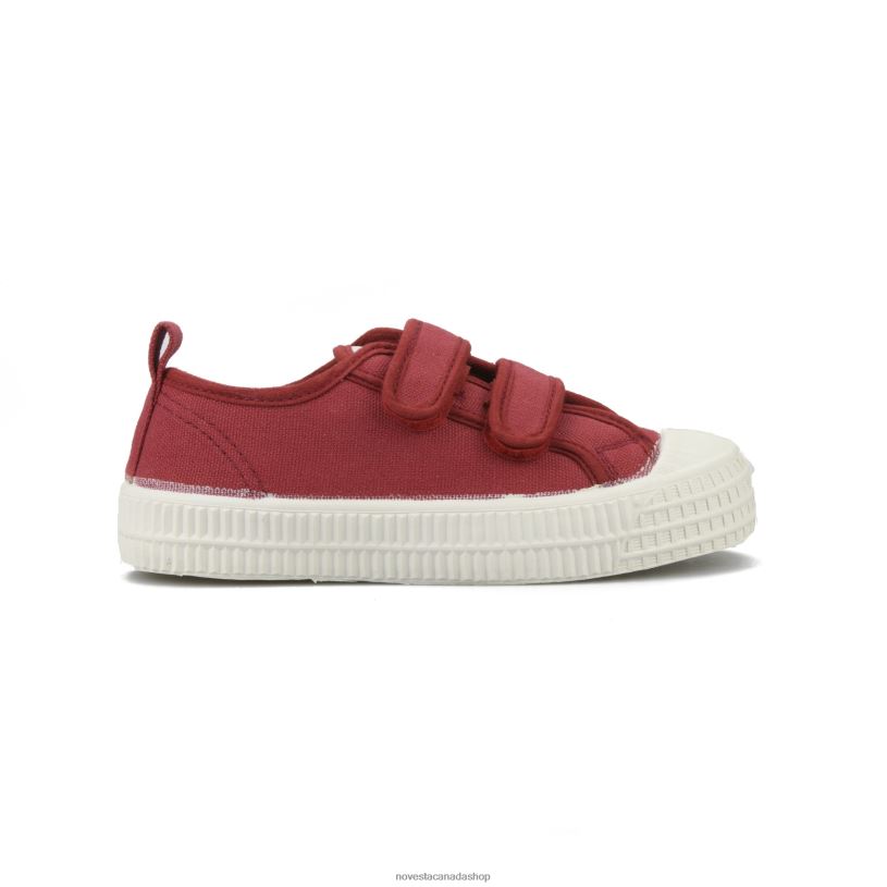 S.M.Kid Velcro 30 Red Novesta Z8ZBL268 Vegan Shoes