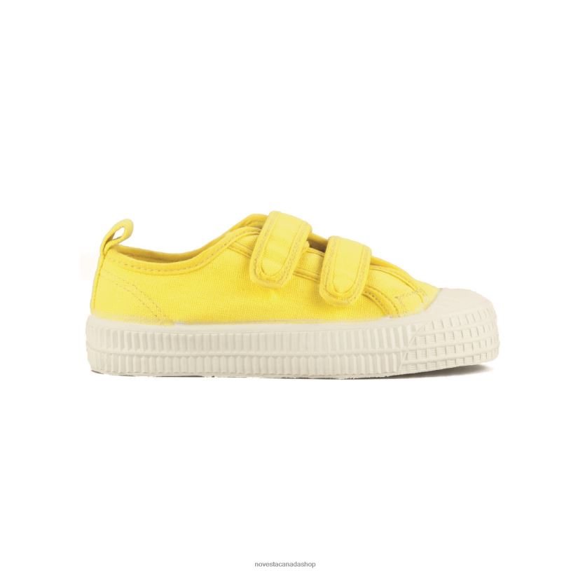 S.M.Kid Velcro 68 Yellow Novesta Z8ZBL265 Vegan Shoes