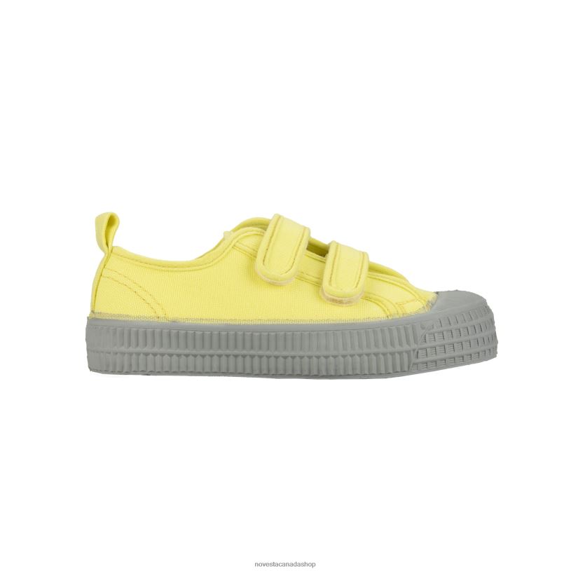 S.M.Kid Velcro 85 Ctr/212 Gry Novesta Z8ZBL292 Vegan Shoes